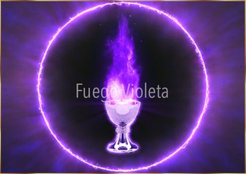 Fuego violeta - Llama violeta | Video - Animación HD
