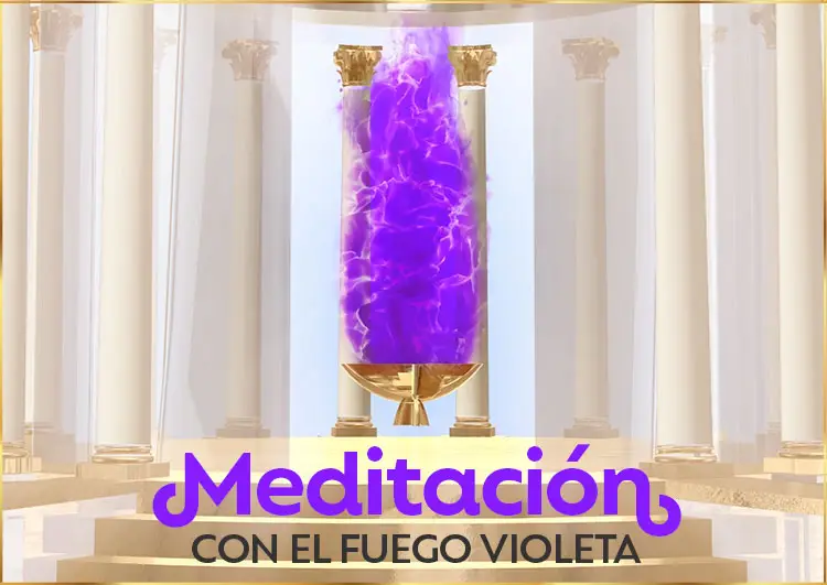 Meditación Con El Fuego Violeta Y El Arcángel Zadquiel - Imagen 2