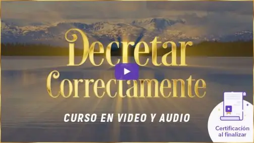 Curso | Aprende A Decretar Correctamente