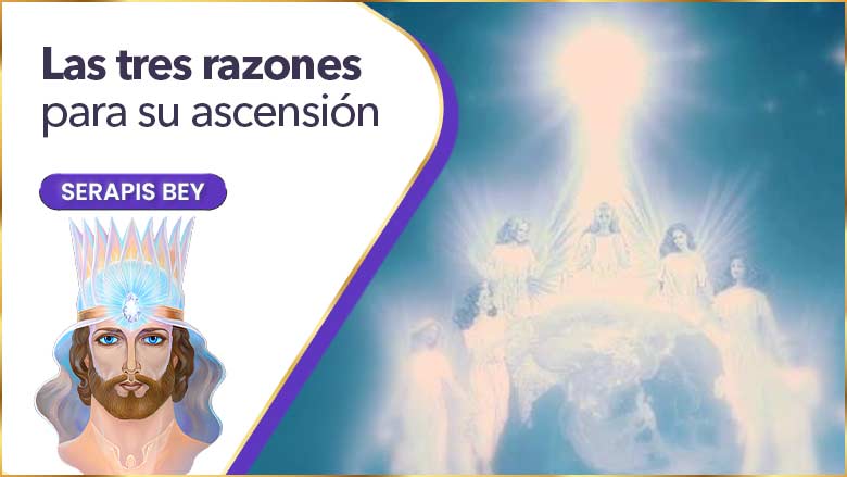 Las Tres Razones Para Su Ascensión | Serapis Bey