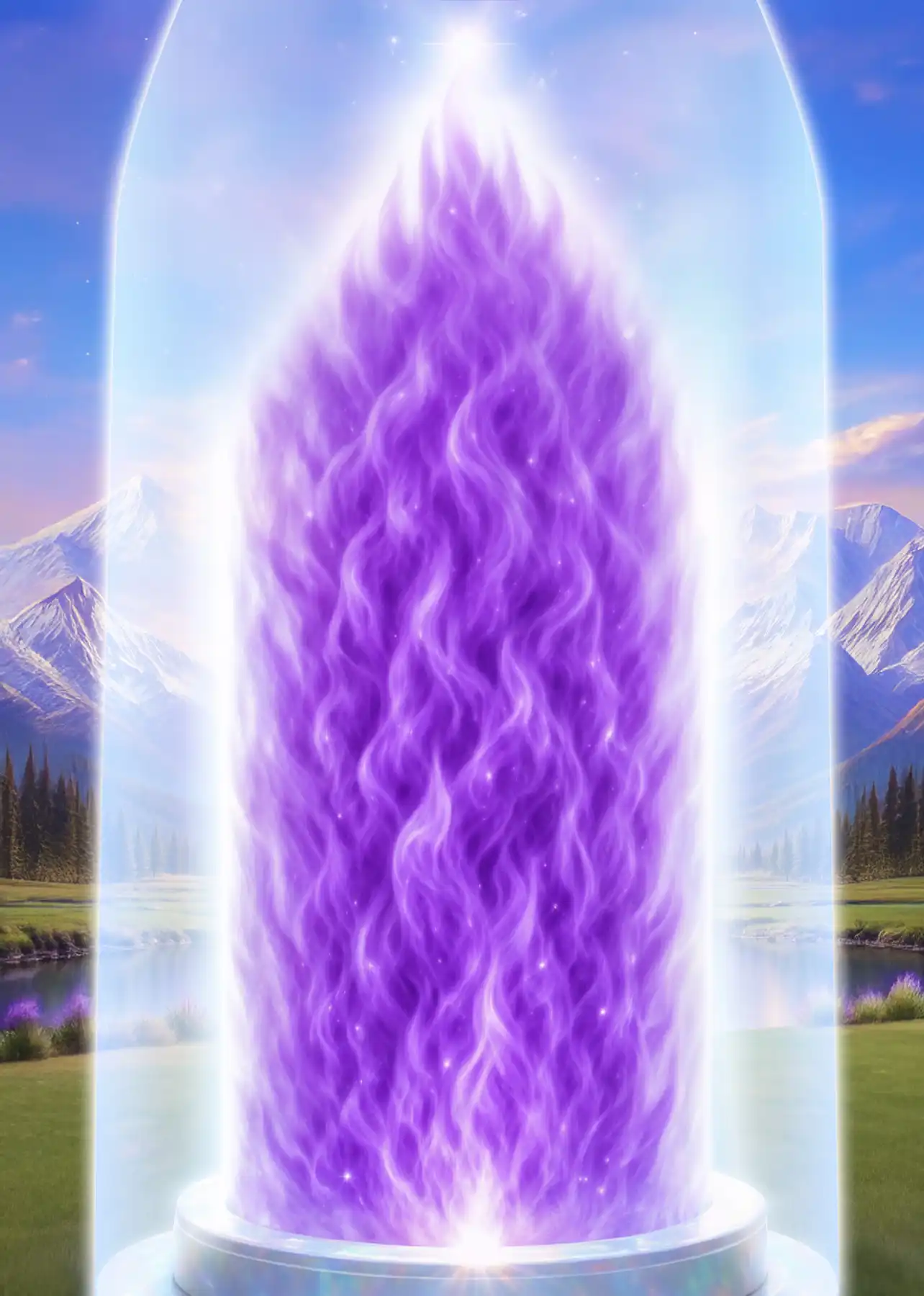 Fuego Violeta Tubo De Luz Yo Soy Espiritual Yo Soy Espiritual | Maestros Ascendidos